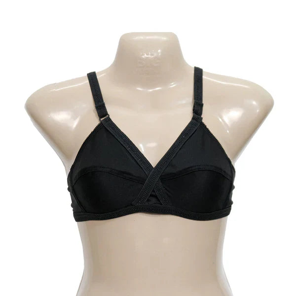 Pack Of 4 Classy Brief Comfortable Cotton Non Padded Bra