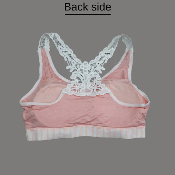Scarlet Pack Of 3 - Cotton Bra Vest For Girls Steel-Free Non Padded Bra-A25